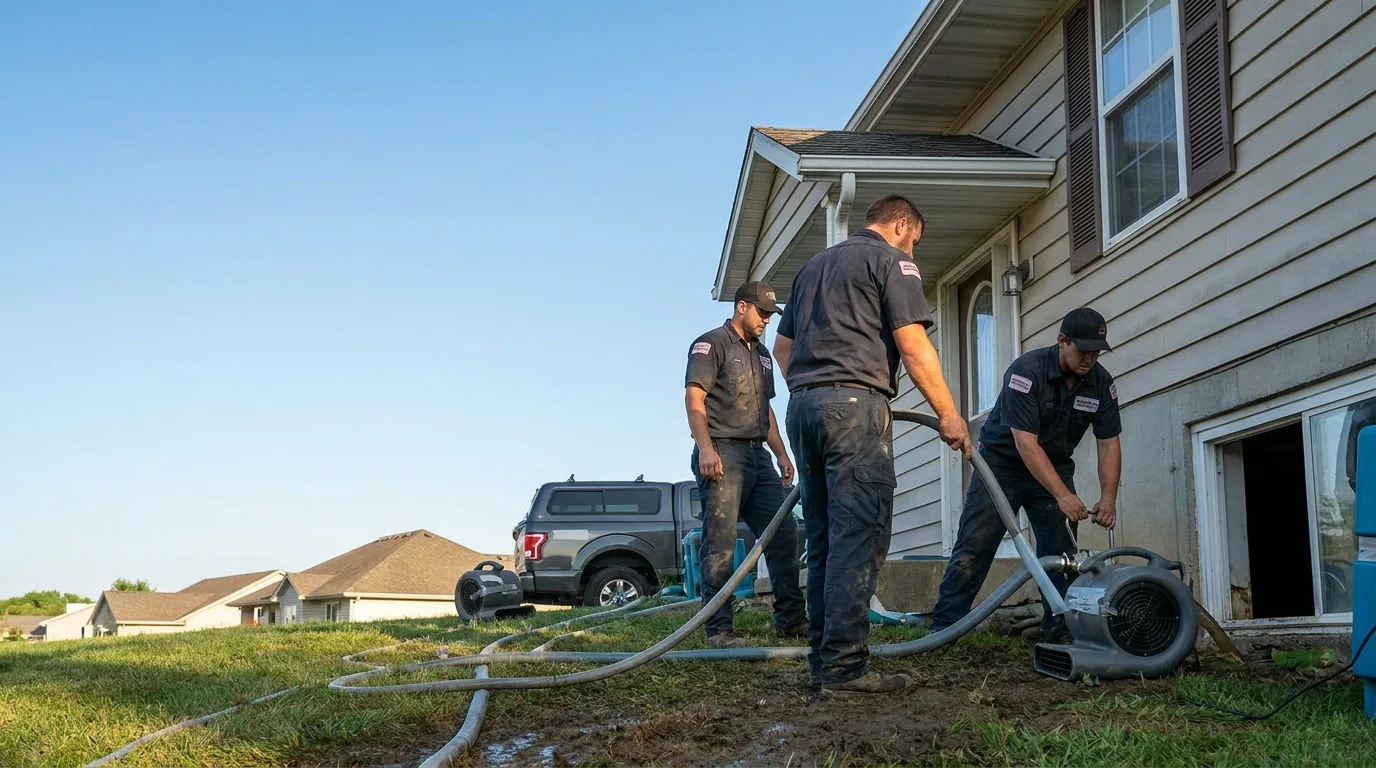 Water Removal in Baldwin City, KS near me